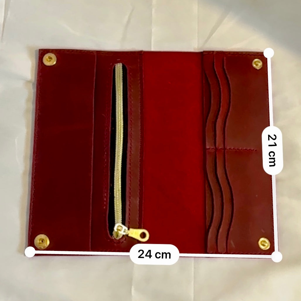 The Crimson Vale | Long Wallet