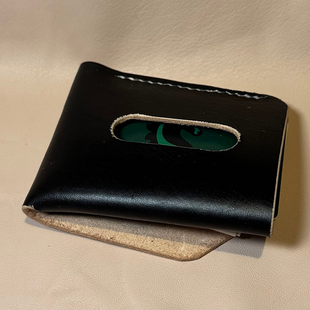 The Vector Wallet - Slim Leather Cardholder with Thumb Slide