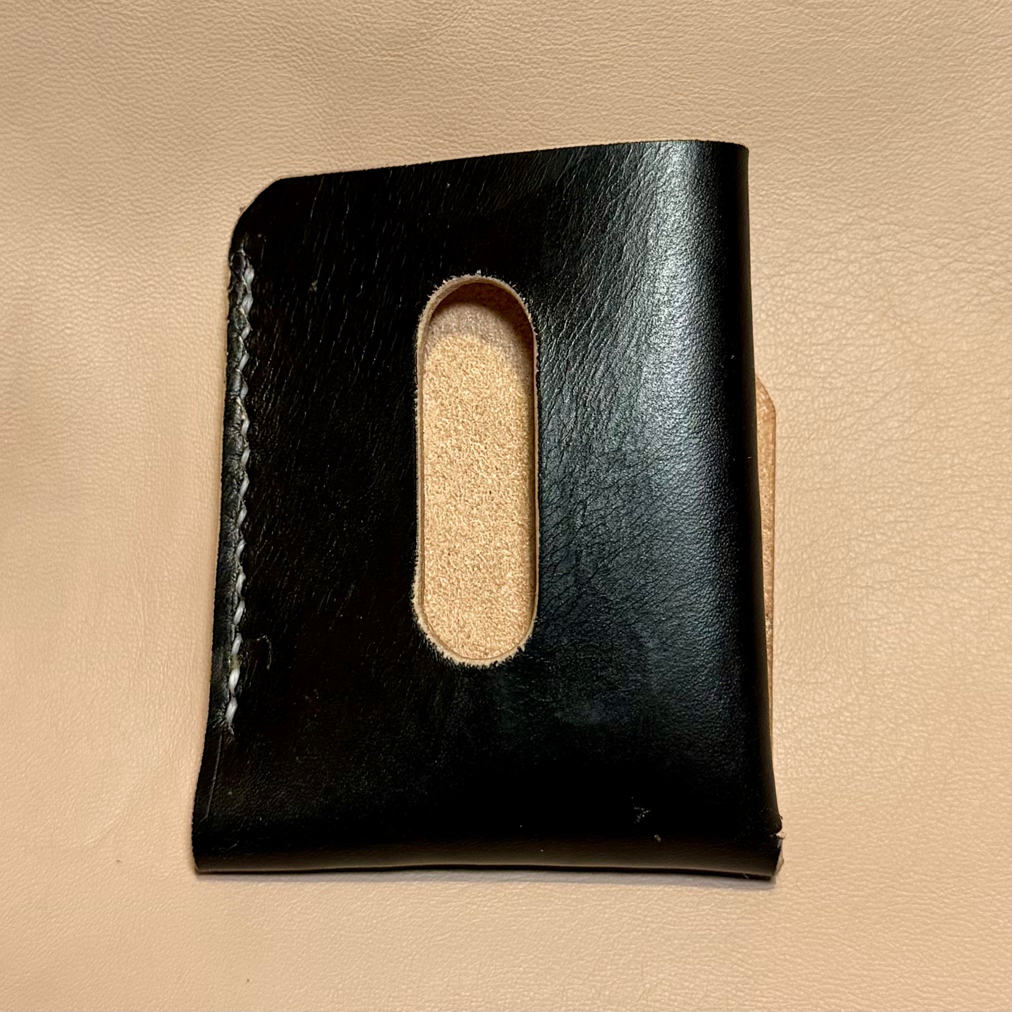 The Vector Wallet - Slim Leather Cardholder with Thumb Slide