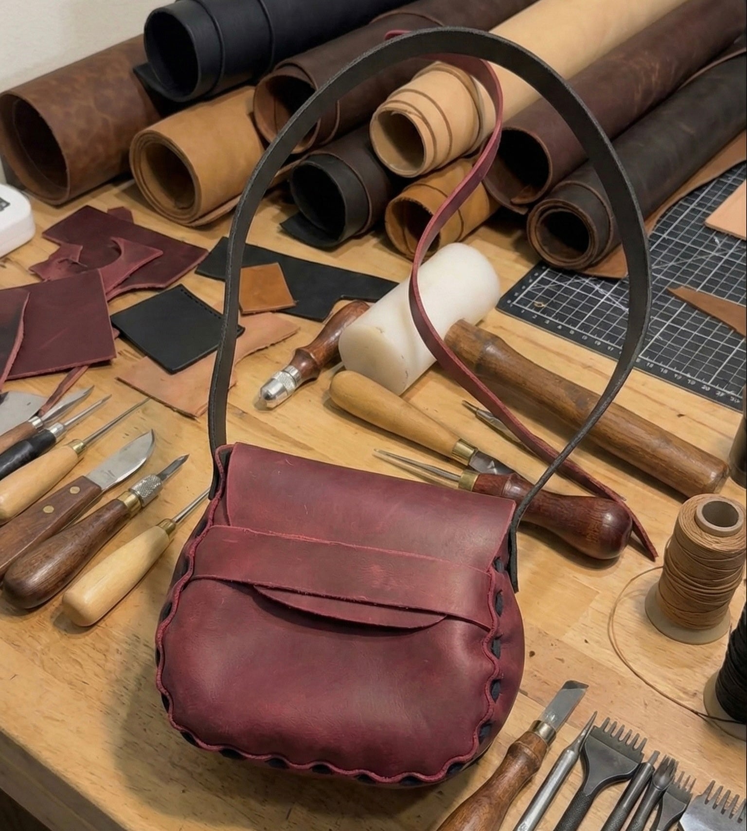 The Crimson Hollow - Shoulder Bag