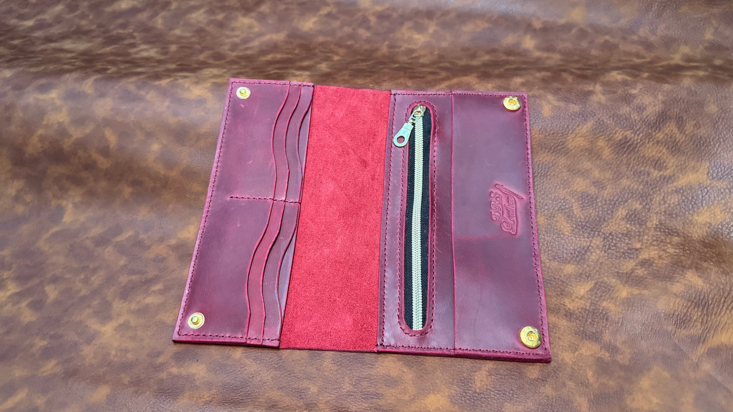 The Crimson Vale | Long Wallet