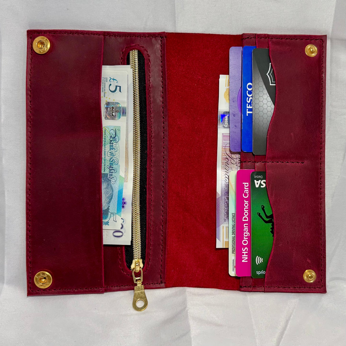 The Crimson Vale | Long Wallet