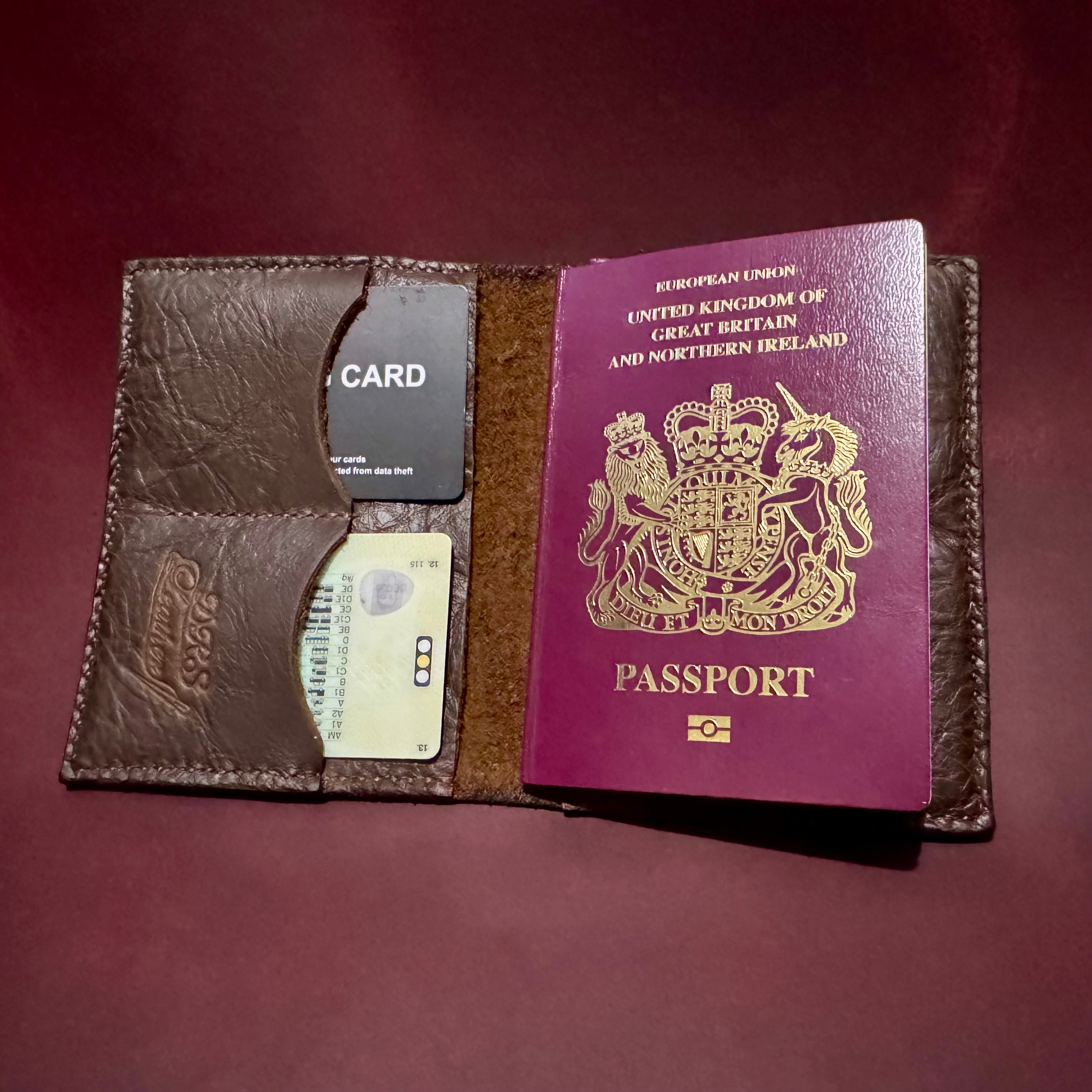 The Atlas Holder - Passport Wallet
