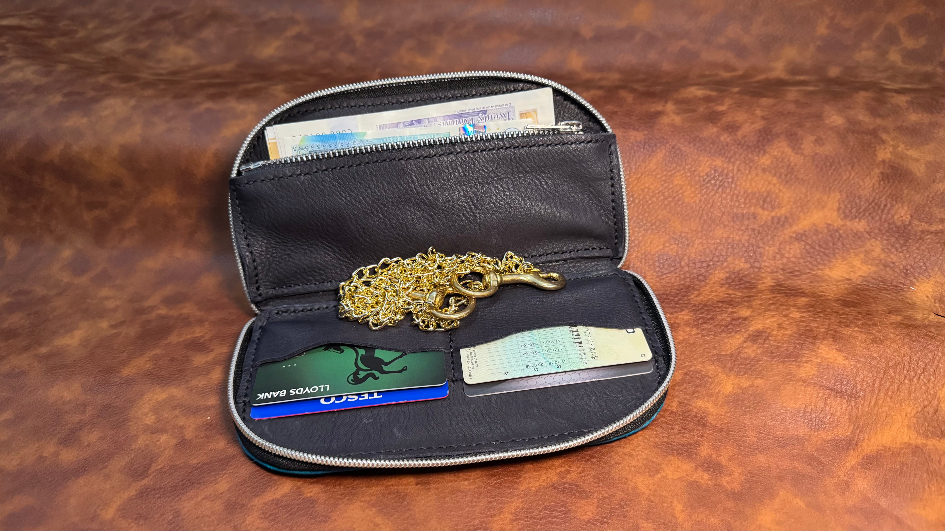 Cracked Ice - crossbody clutch